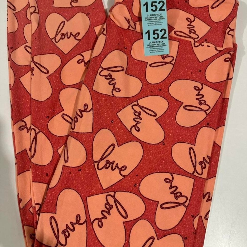 New Old Stock LuLaRoe‎ Heart Leggings Size TC